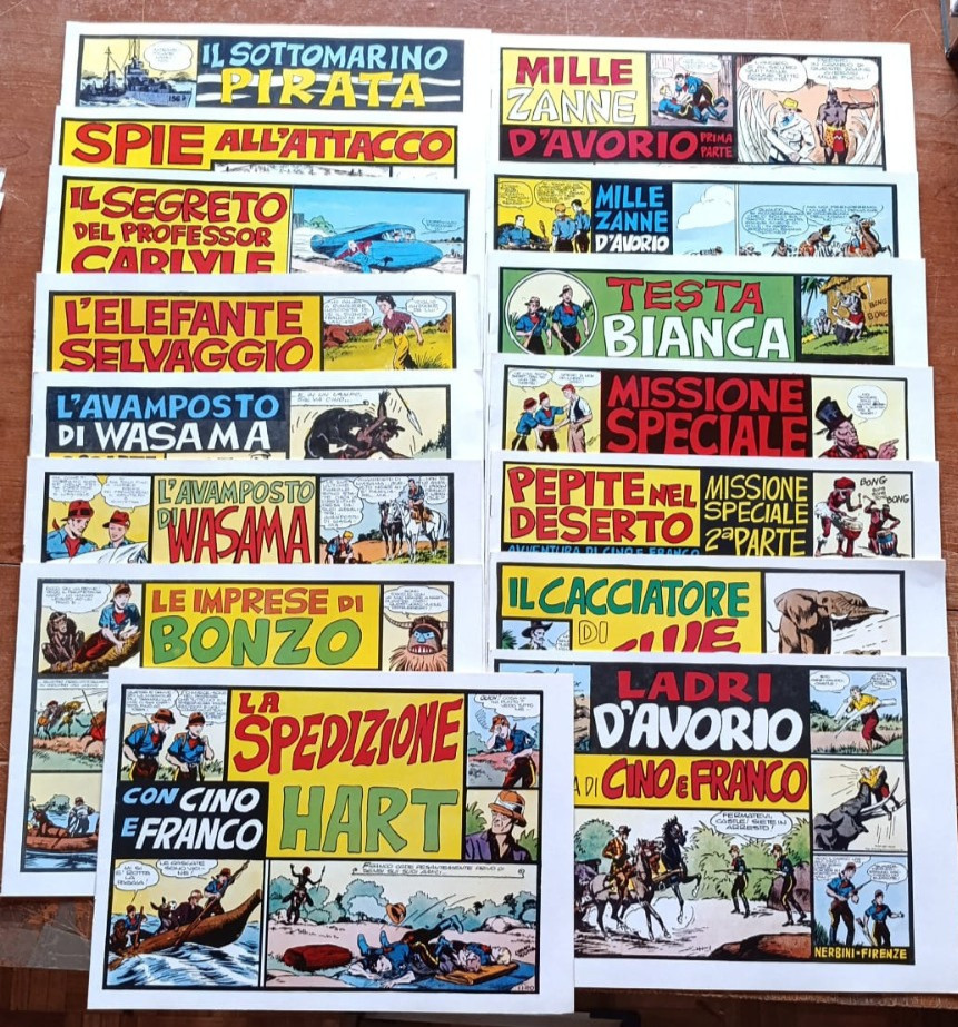 CINO E FRANCO completa 1/15 ed. Nerbini 4 colori