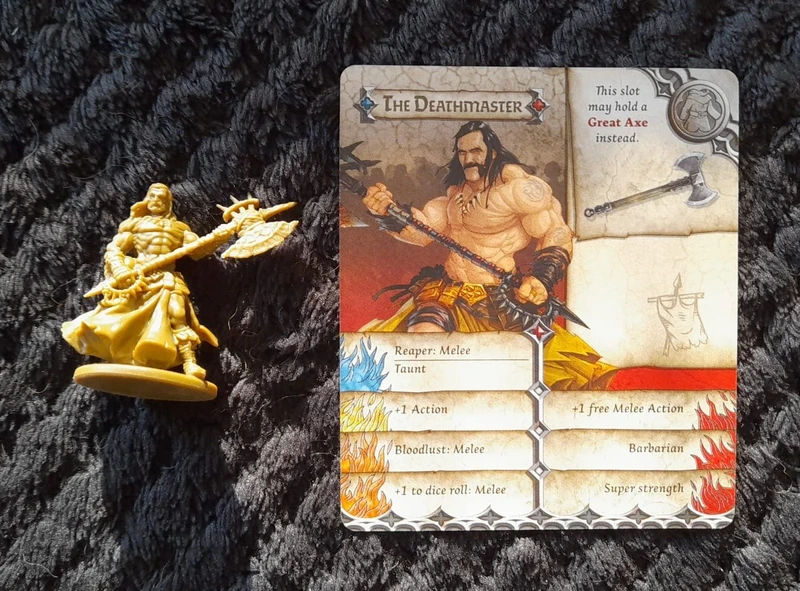 Zombicide Survivor The Deathmaster Kickstarter Exclusive Lenny