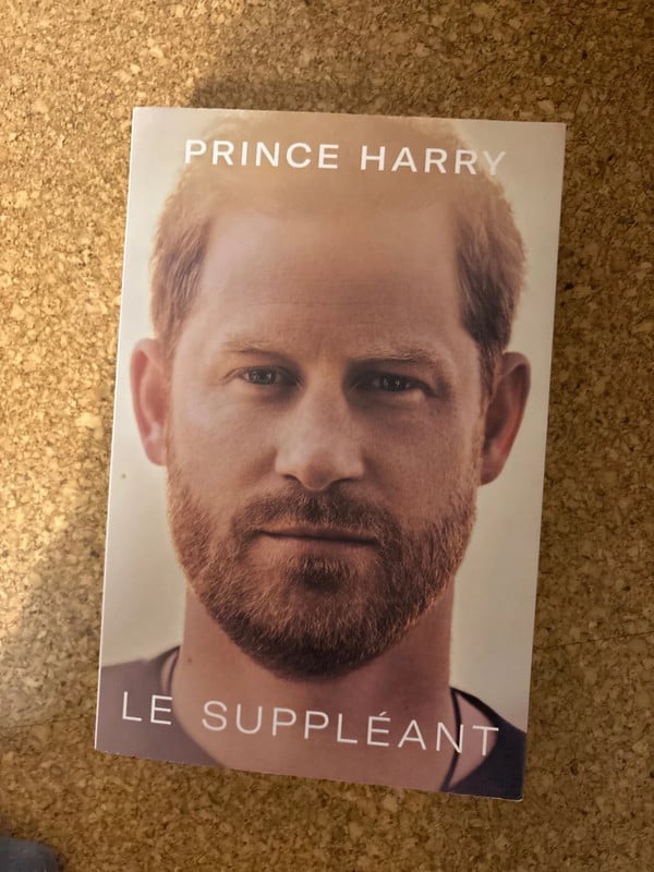 Livre Prince Harry