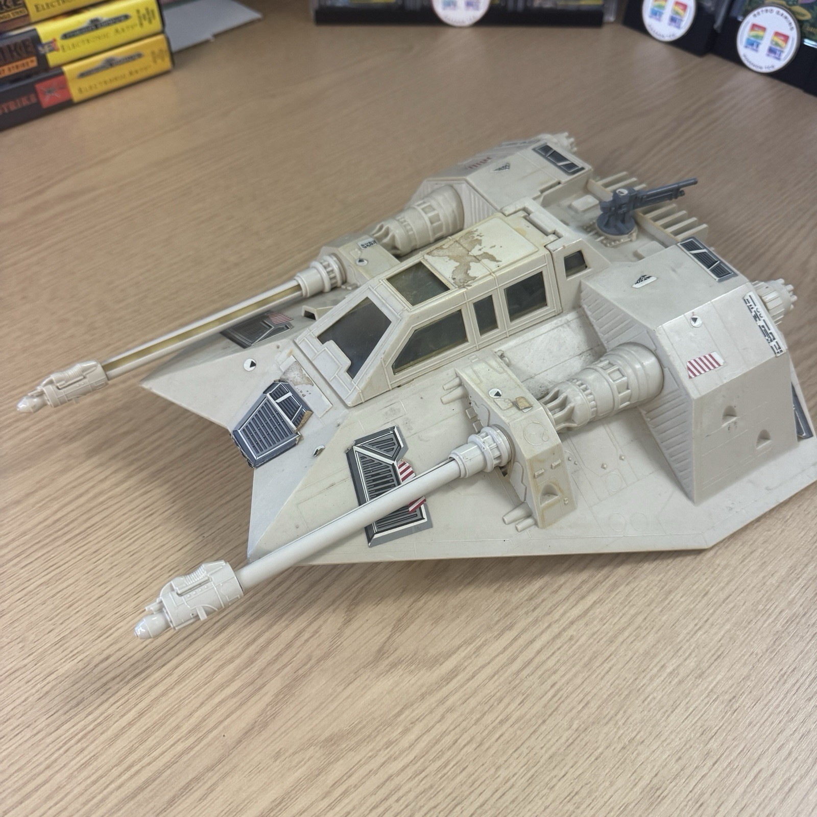 Working Vintage Star Wars Original Kenner Palitoy 1980 Hoth Rebel Snowspeeder