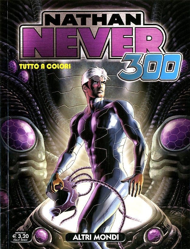 fumetto NATHAN NEVER bonelli numero 300
