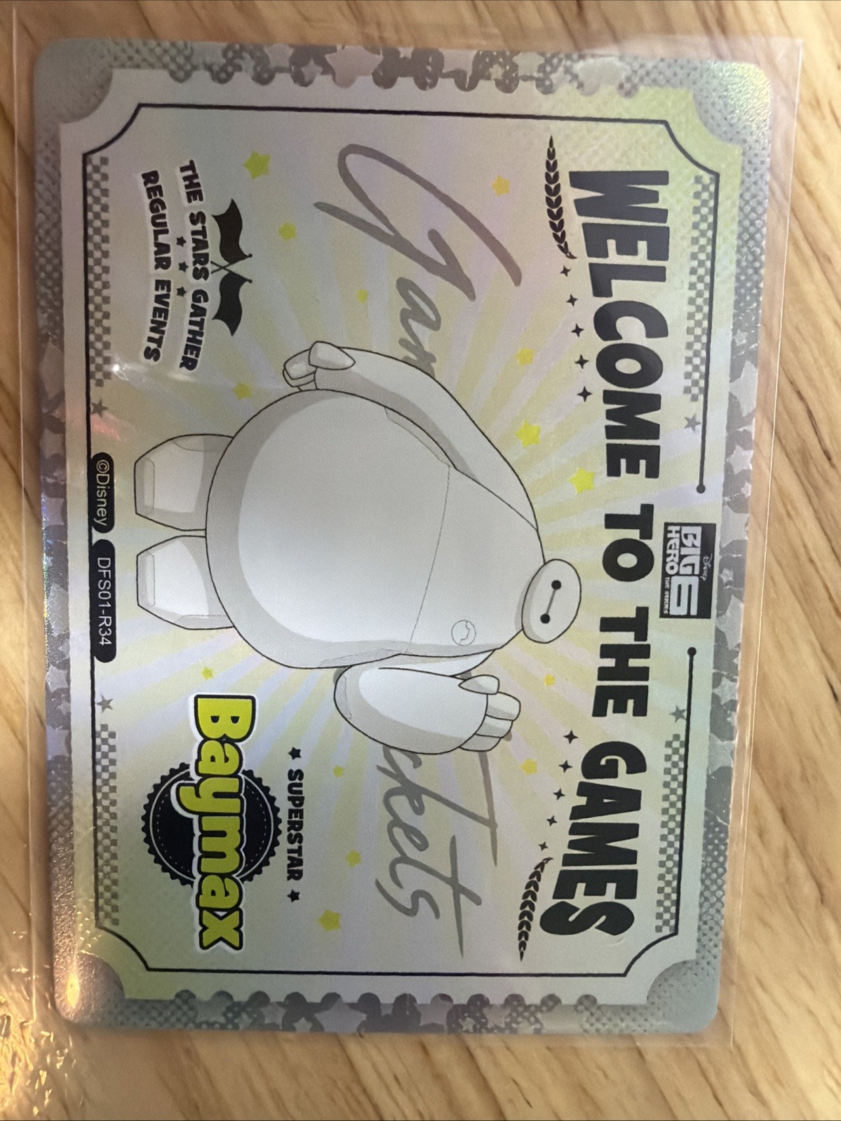 Disney All-Star Sports Baymax Big Hero 6 #DFS01-R34