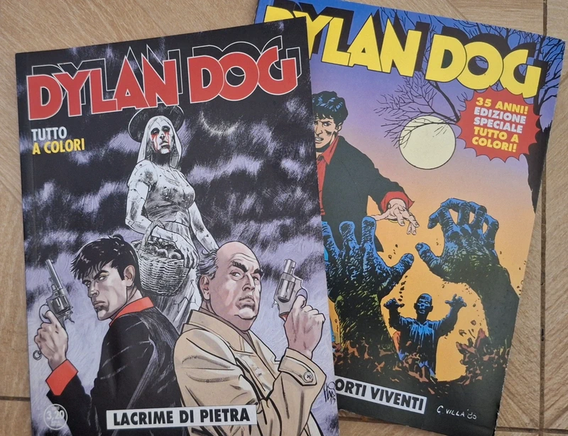 nr.1 e nr.350 Dylan Dog speciale tutto a colori