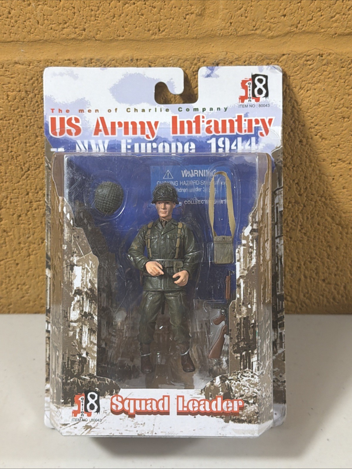 Dragon Action 18 WWII US Army Fanteria Nuovo con etichette Europa 1944 Capo Squadra