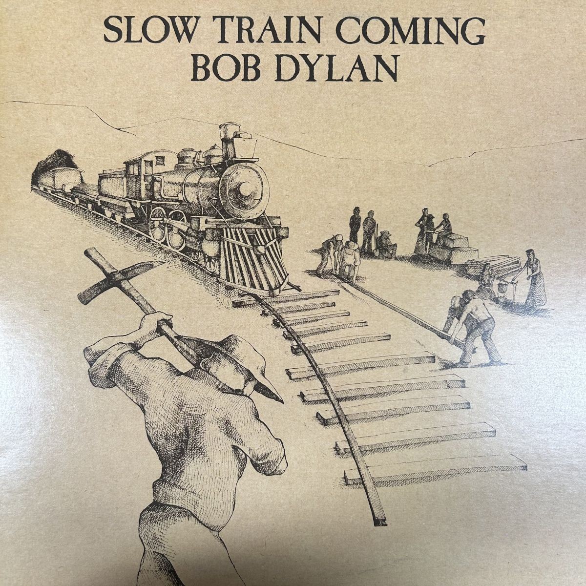 Bob Dylan Slow Train Coming CBS/SONY 25AP1610 VINYL LP