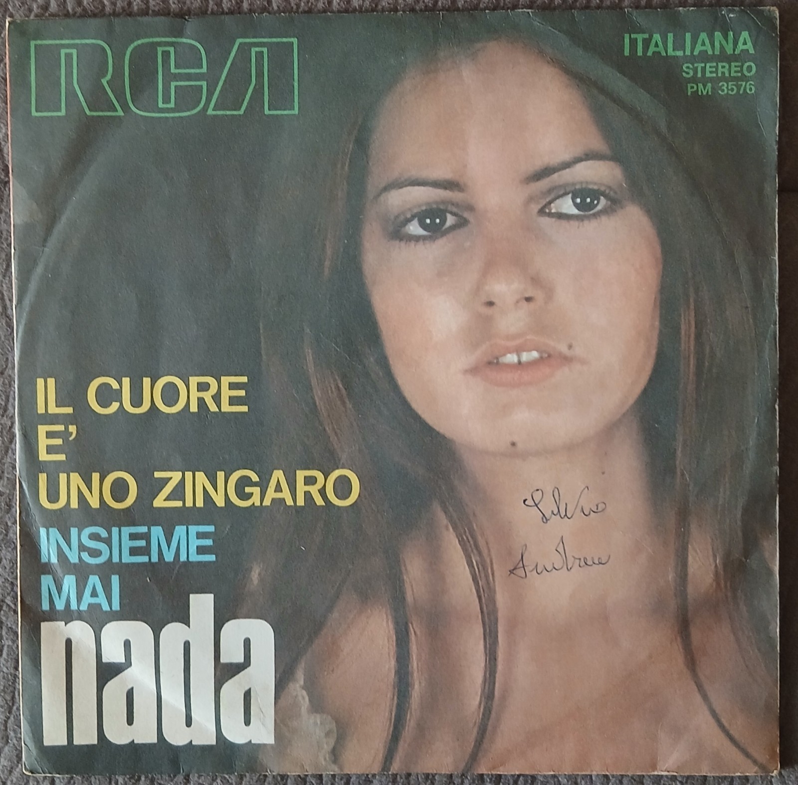 NADA - IL CUORE È UNO ZINGARO 45 GIRI 7" VINILE (89)