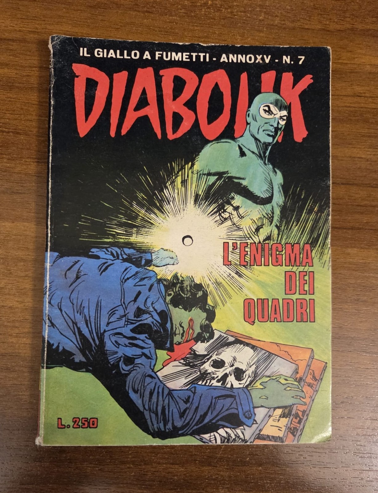 Diabolik Anno XV n.7 - L'enigma dei quadri