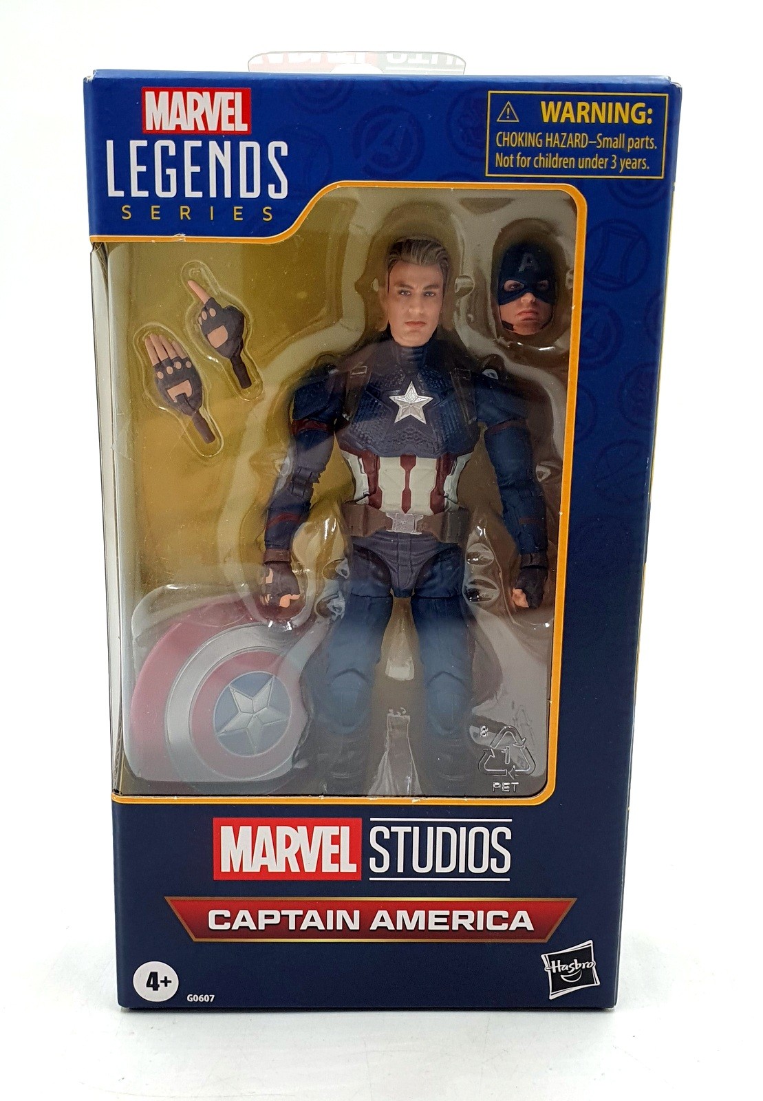 Hasbro Figura 6 Pollici 282668 - Marvel Legends Capitan America con Scudo