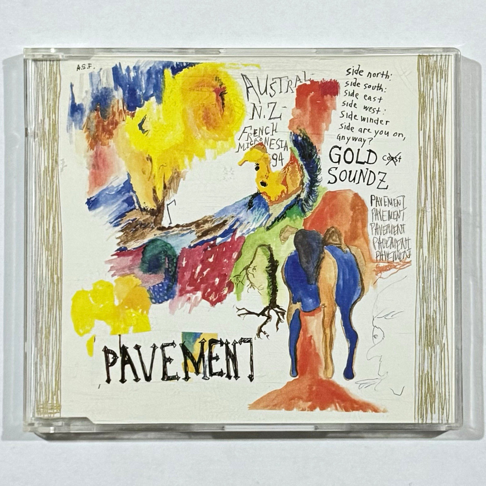 Pavement Gold Soundz CD Single 1994 Felhaven Indie Rock Music Like New
