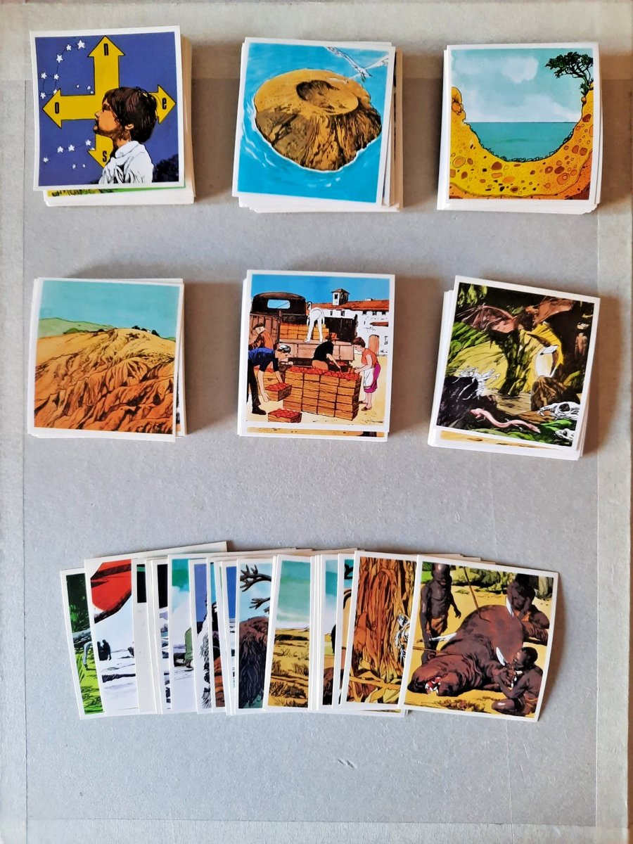 SET Edis completo Ambienti Naturali da edicola Rif.GR