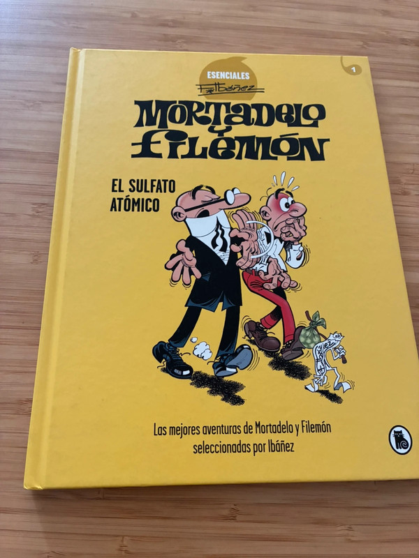 El sulfato atómico de Mortadelo y Filemón