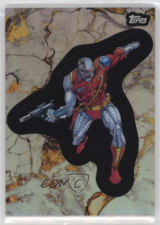 2025 Topps Marvel Comic Book Heroes Golden Anniversary Rifrattore Deathlok 1g10
