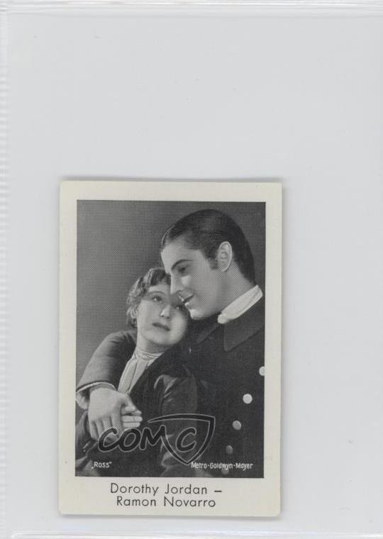 Tabacco Josetti-Filmbilder anni '30 serie 3 Dorothy Jordan Ramon Novarro #758 0f3