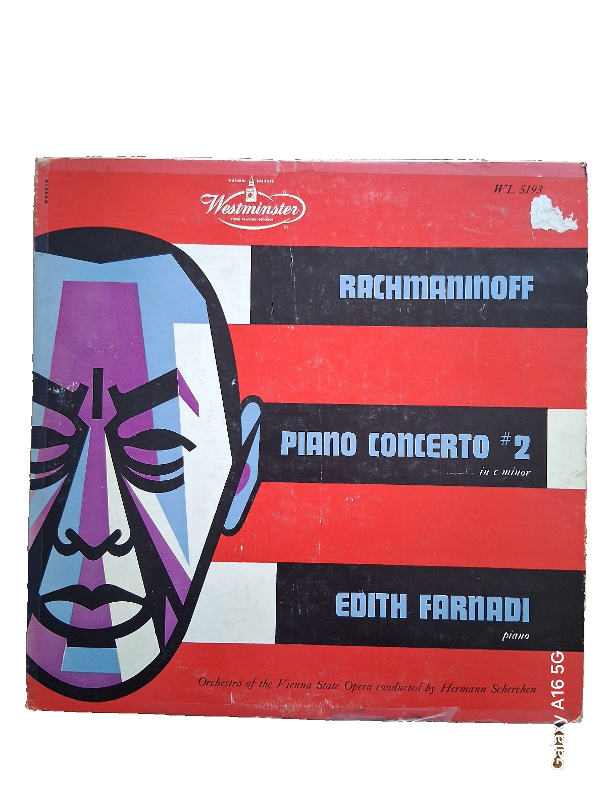 33T  🎶 RACHMANINOFF 🎶 piano concerto N°2 🎶 WL 5193