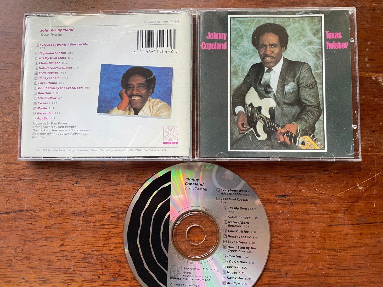 Texas Twister (Used CD, 1986) Johnny Copeland