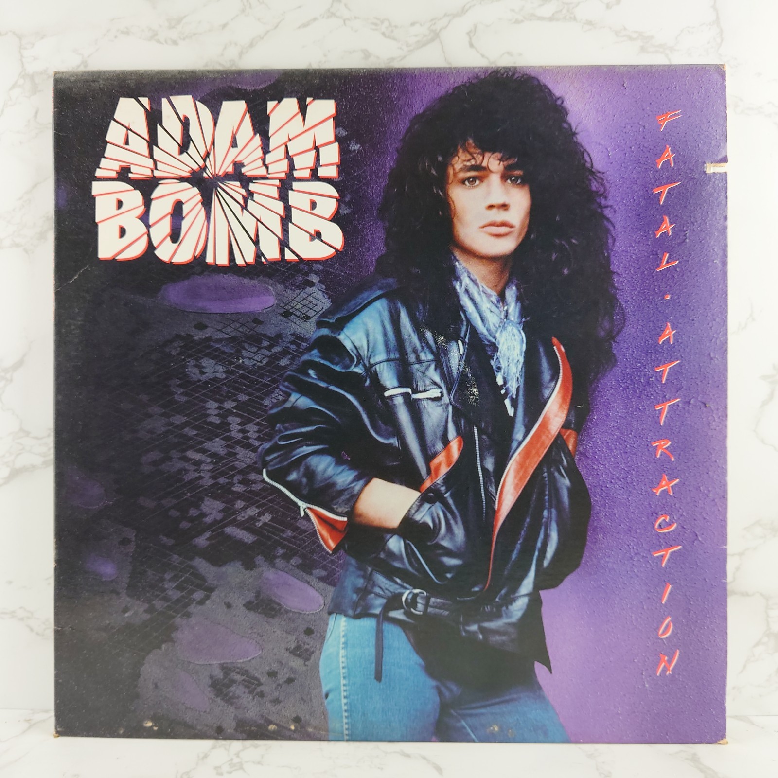 Adam Bomb – Fatal Attraction  12" Vinyl Album LP 1985 EX US Import