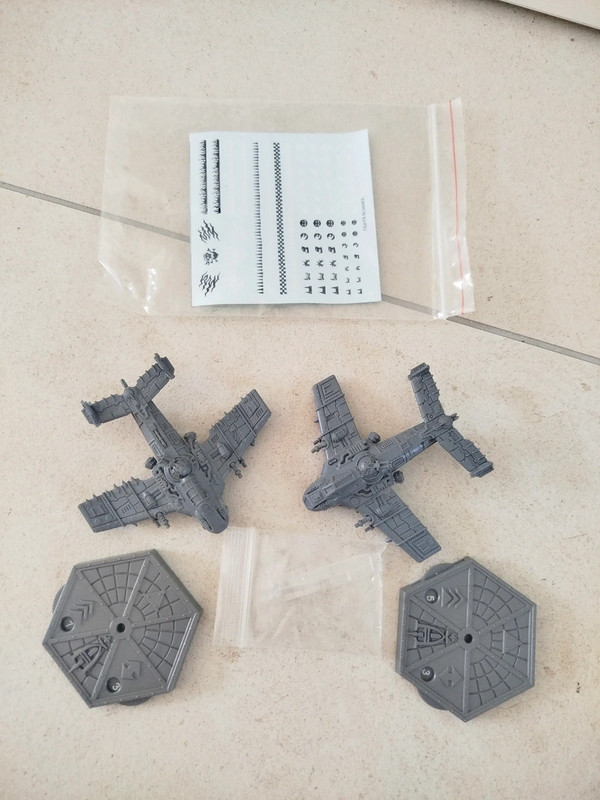 Aeronautica Imperialis - 2x Orks miniatures
