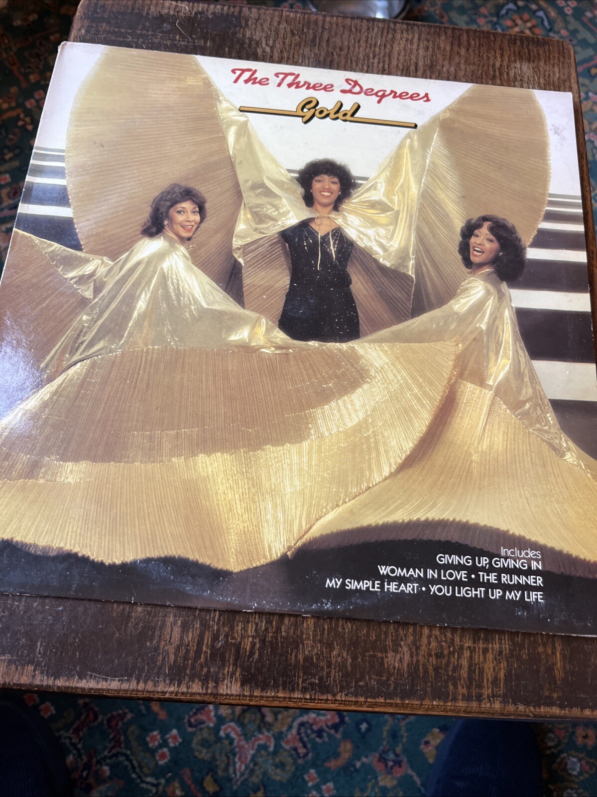The Three Degrees 12” Vinyl Album Compilation Gold K-Tel Best Of