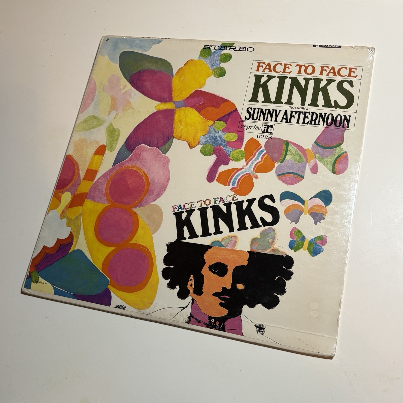 RARE THE KINKS Face to Face LP 1966 Reprise Tri-Color Lbl 1st PRESS Sealed copy