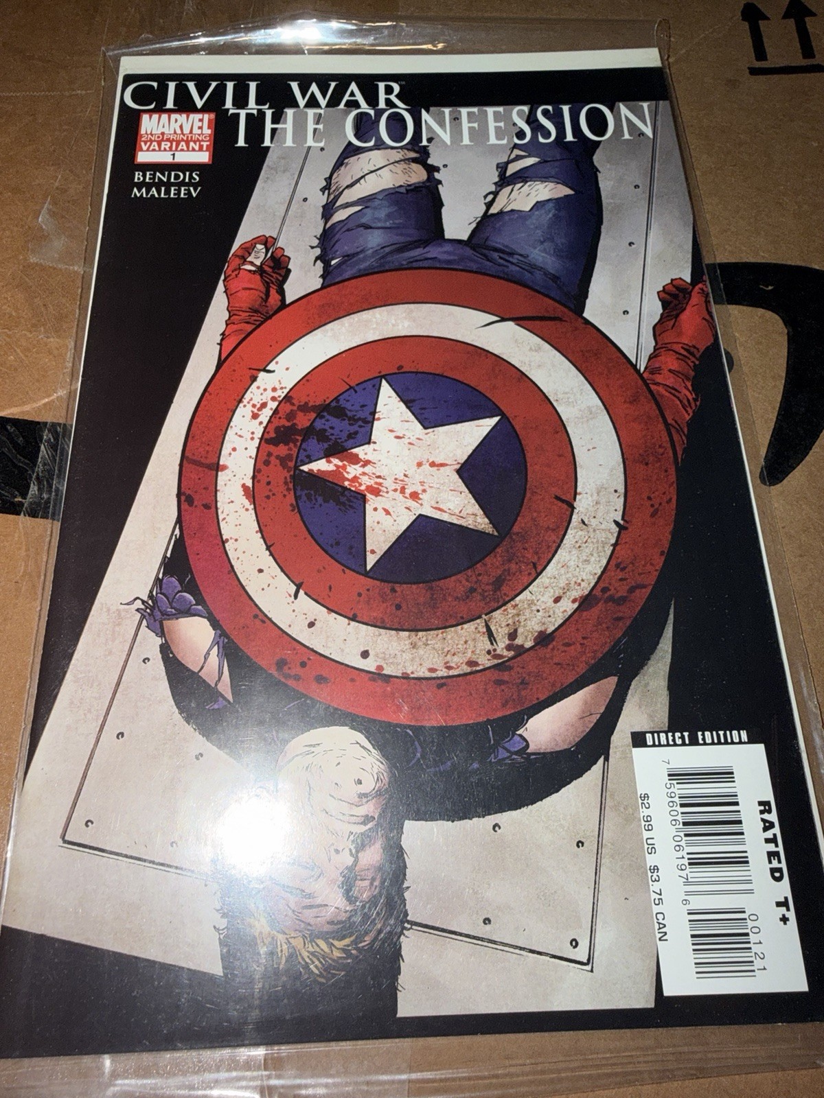Civil War: the Confession #1 Second Printing (Marvel Comics May 2007)