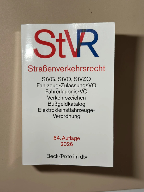 StVR aktuell! 2026 (64.Auflage)