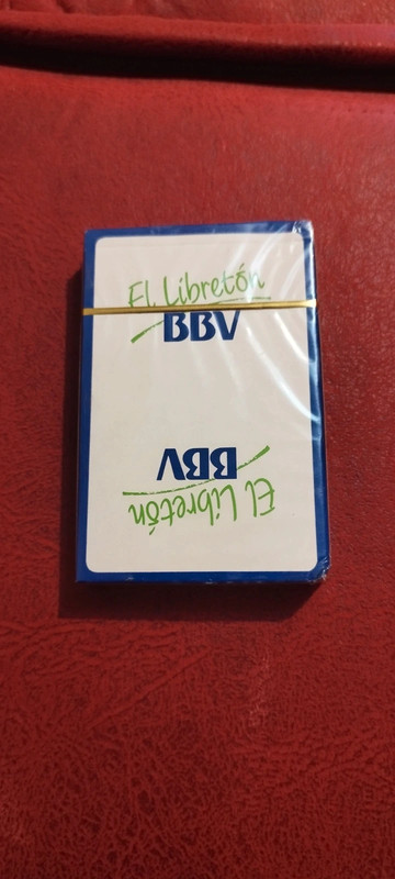 baraja de cartas bbva