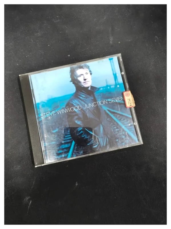 CD Steve Winwood Junction Seven Album Pop Rock Virgin Records  🤩