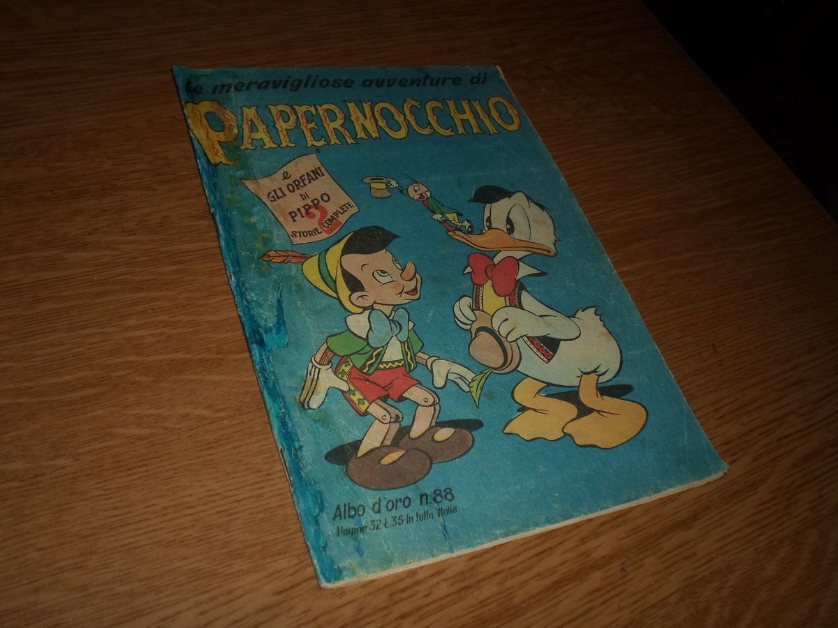 albo d oro n88 papernocchio mondadori