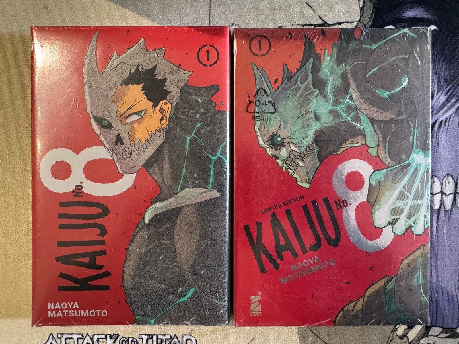 Kaiju No 8 Manga Set Variant 1 Limited Edition Naoya Matsumoto 