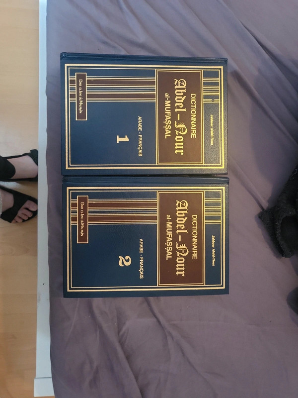 Dictionnaire arabe/ français