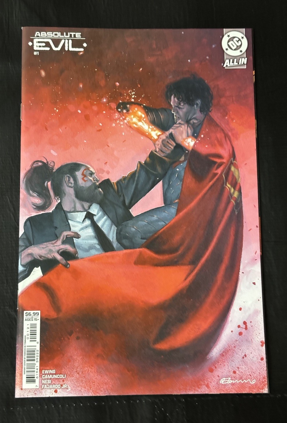 ABSOLUTE EVIL #1 DI TOMMASO VARIANT 1ST PRINT DC COMICS 2025