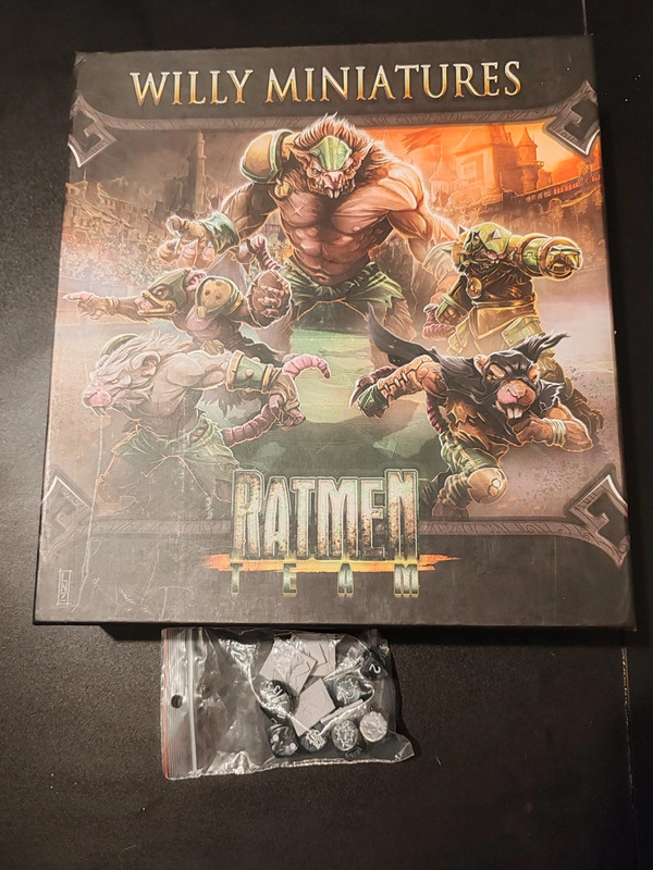 Équipe Ratmen Deluxe édition Bloodbowl