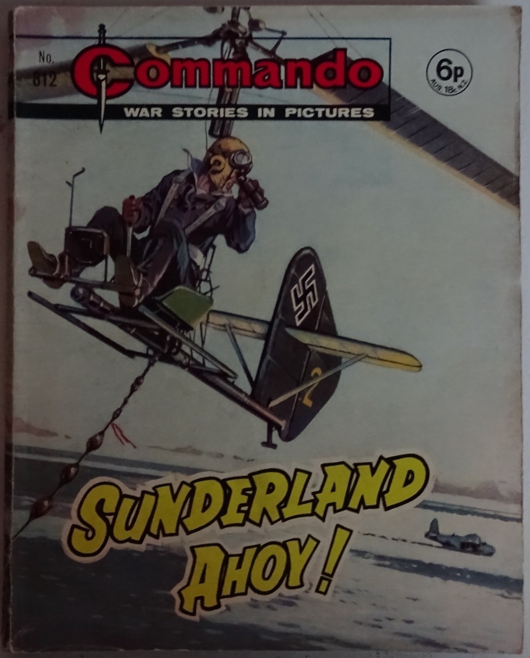 Commando Comic Issue no. 812 - Sunderland Ahoy!