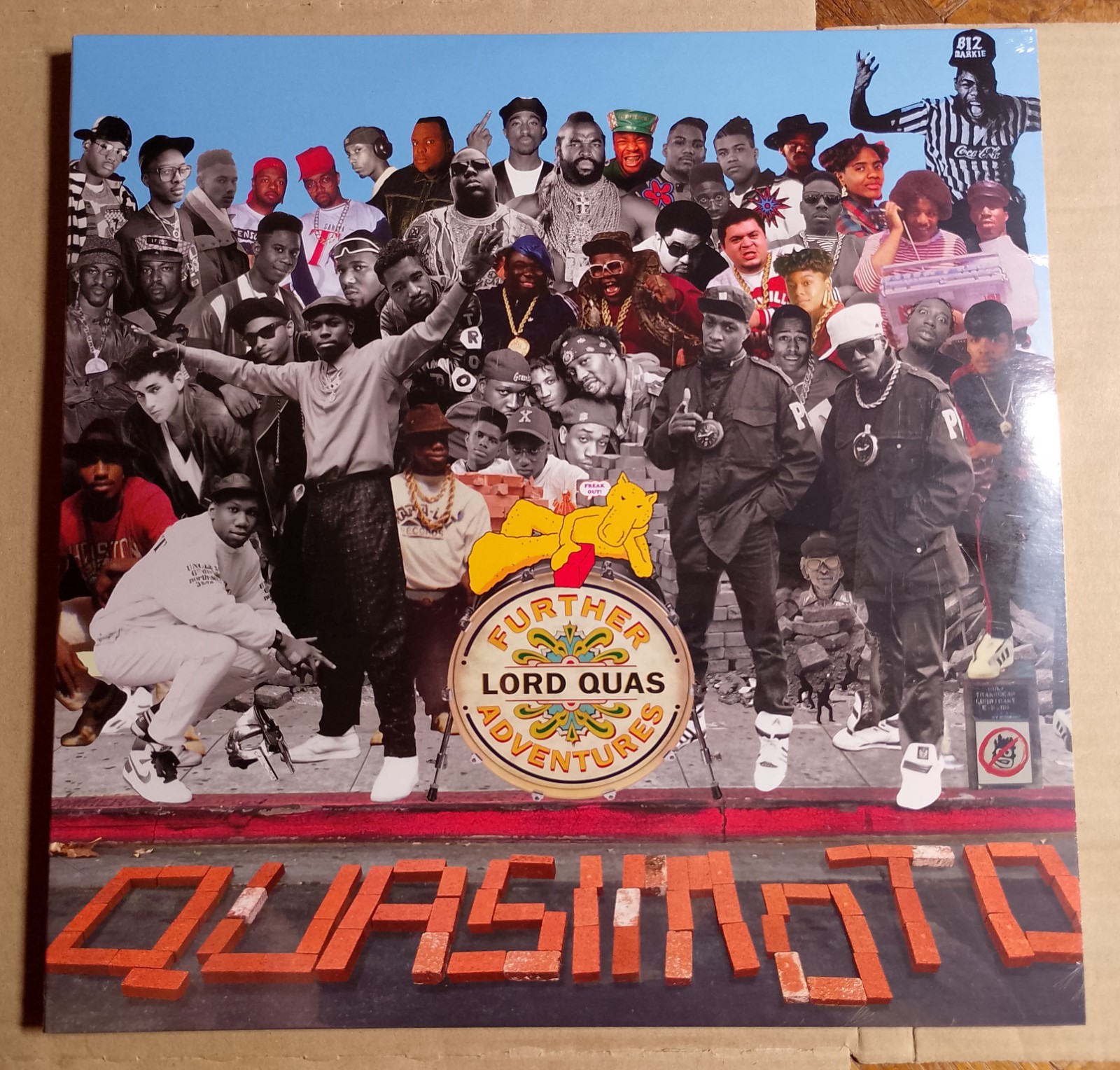 Quasimoto – The Further Adventures Of Lord Quas, Red Blue Split 2 x LP, Vinyl 