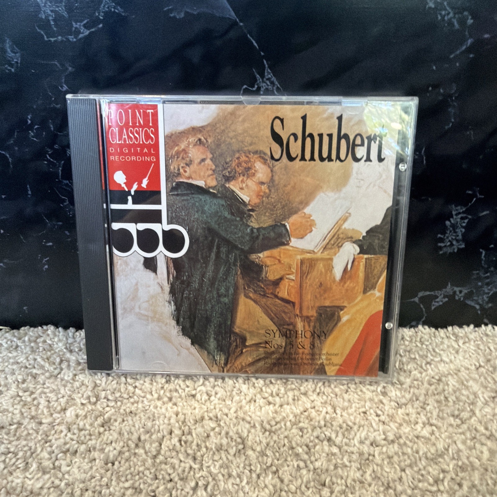 Schubert Cd Symphony Nos 5&8 , 1994 Highpoint , Orchestres Berlin & Ljubljana