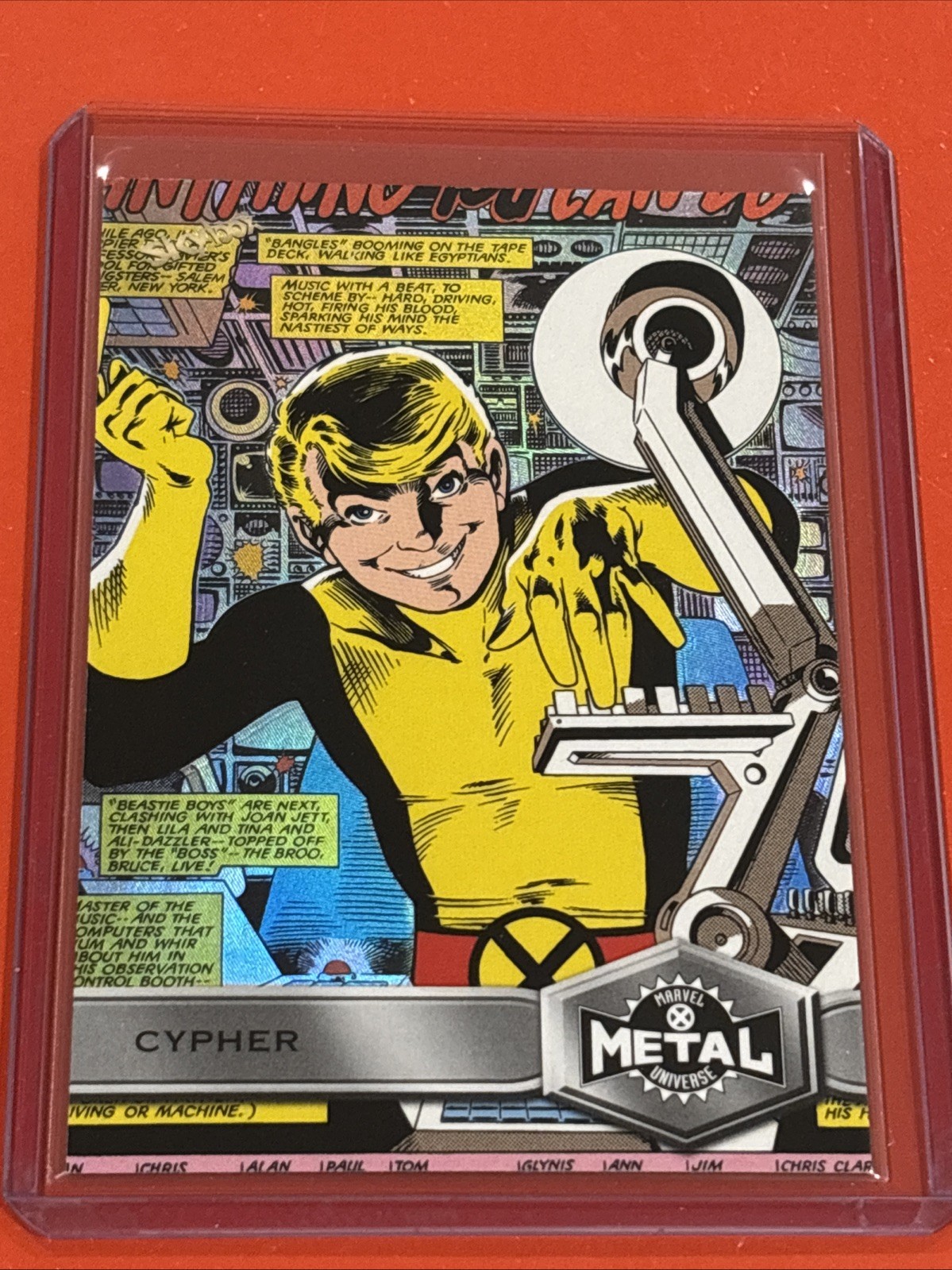 2020 UD Skybox Marvel X-Men Metal Universe Cypher High # SP #120 New Mutants