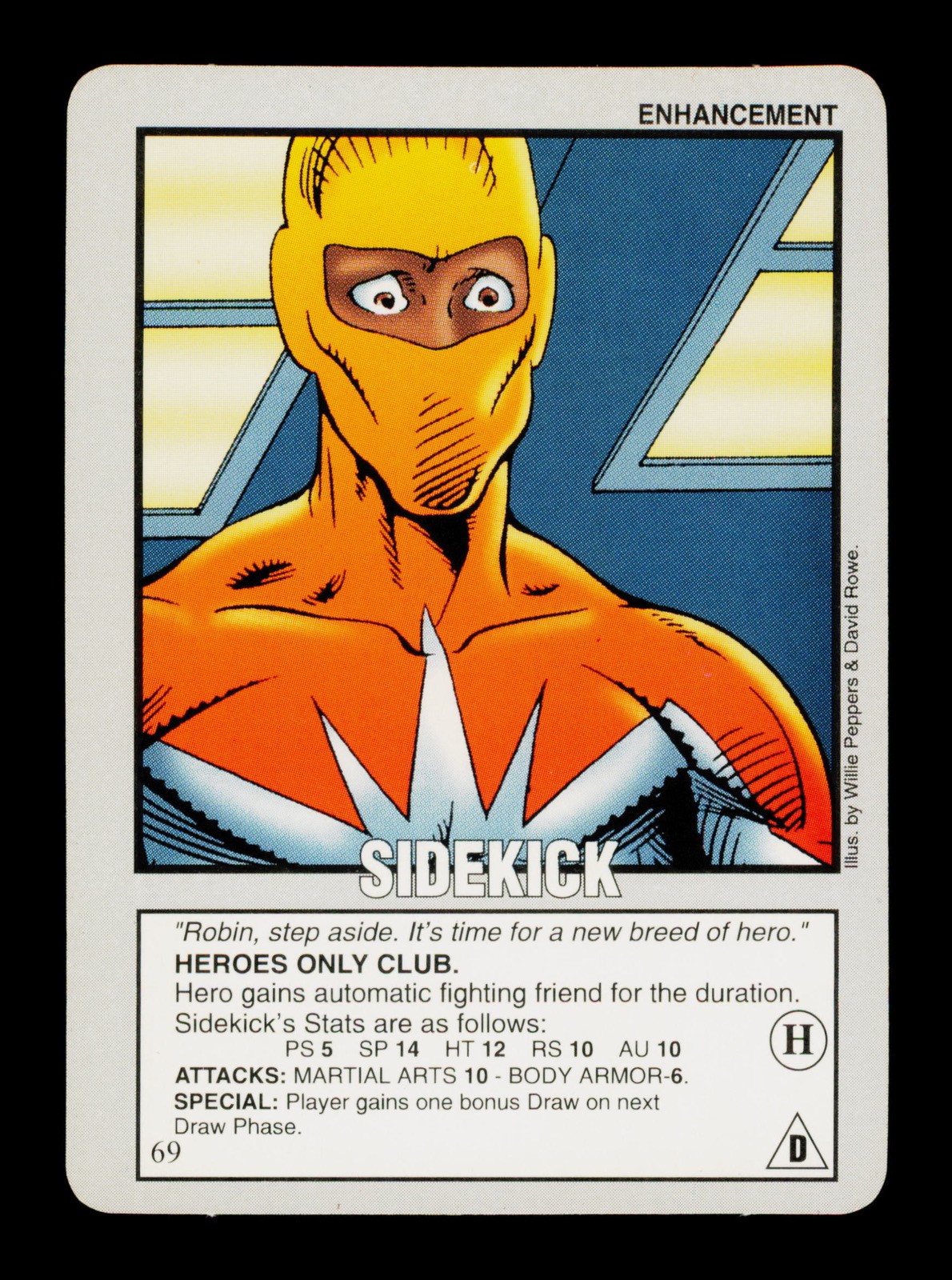 Sidekick 69 Carte Potere Incantesimo Trading Card