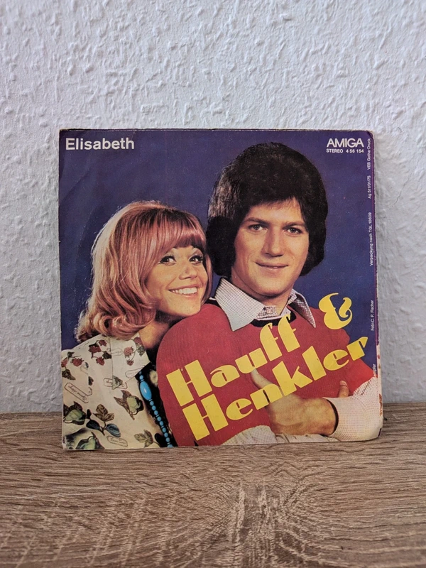 Hauff & Henkler – Elisabeth / Keine Bange | Vinyl Single 7" Amiga ddr
