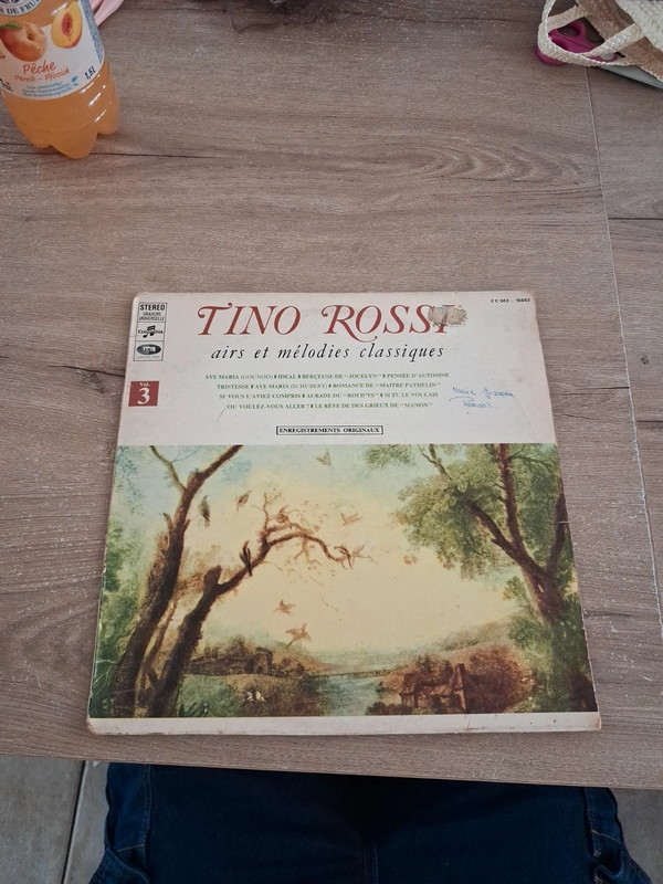 Vinyle Tino rossi airs et melodies classiques vol 3