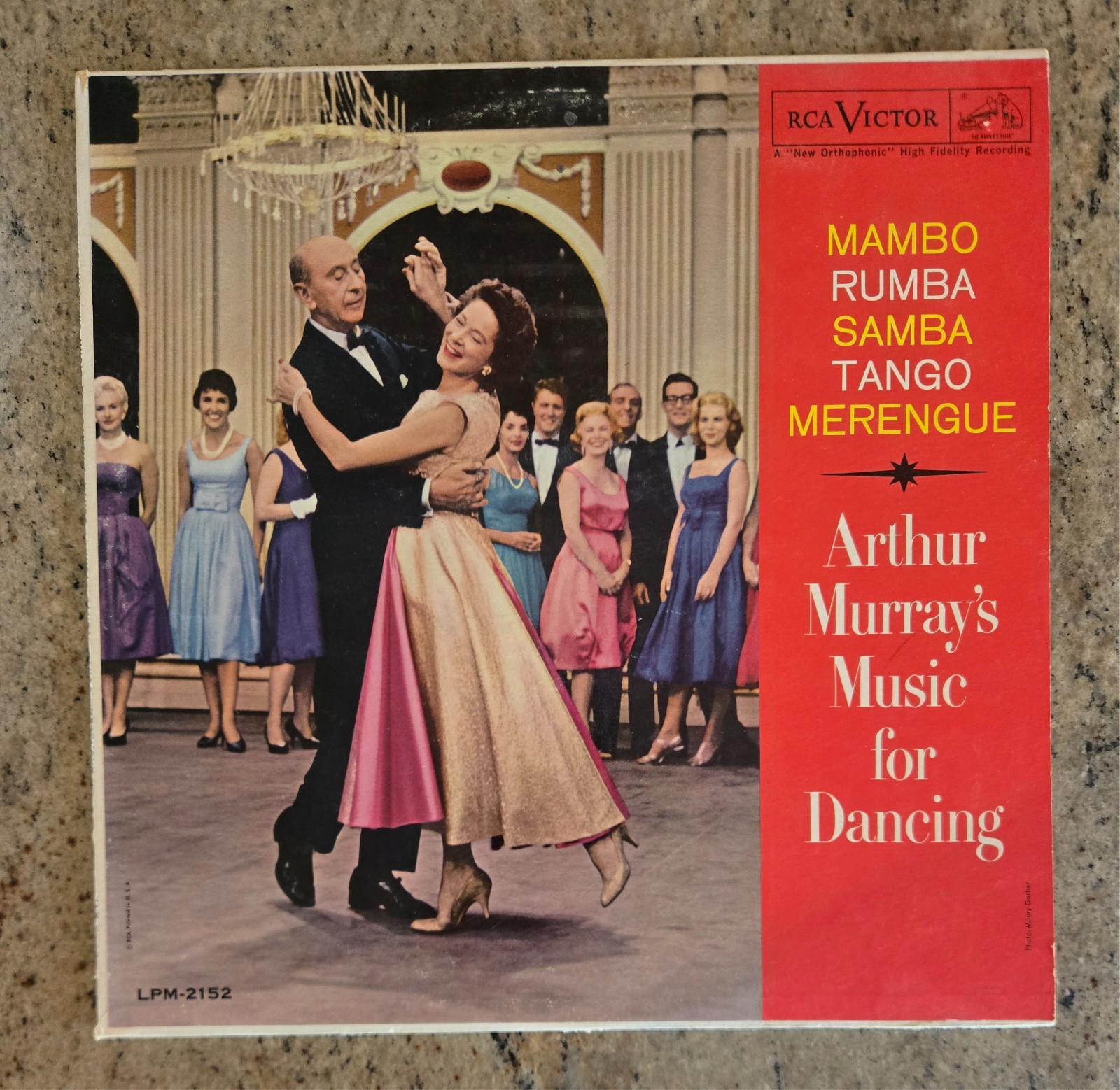 Arthur Murray's Music For Dancing Mambo Rumba Samba Tango Merengue VG Mono