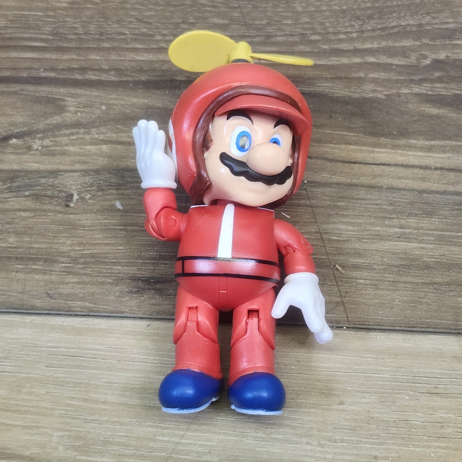 Nintendo Jakks Super Mario 4 1/2" giocattolo posabile figure elica 2018