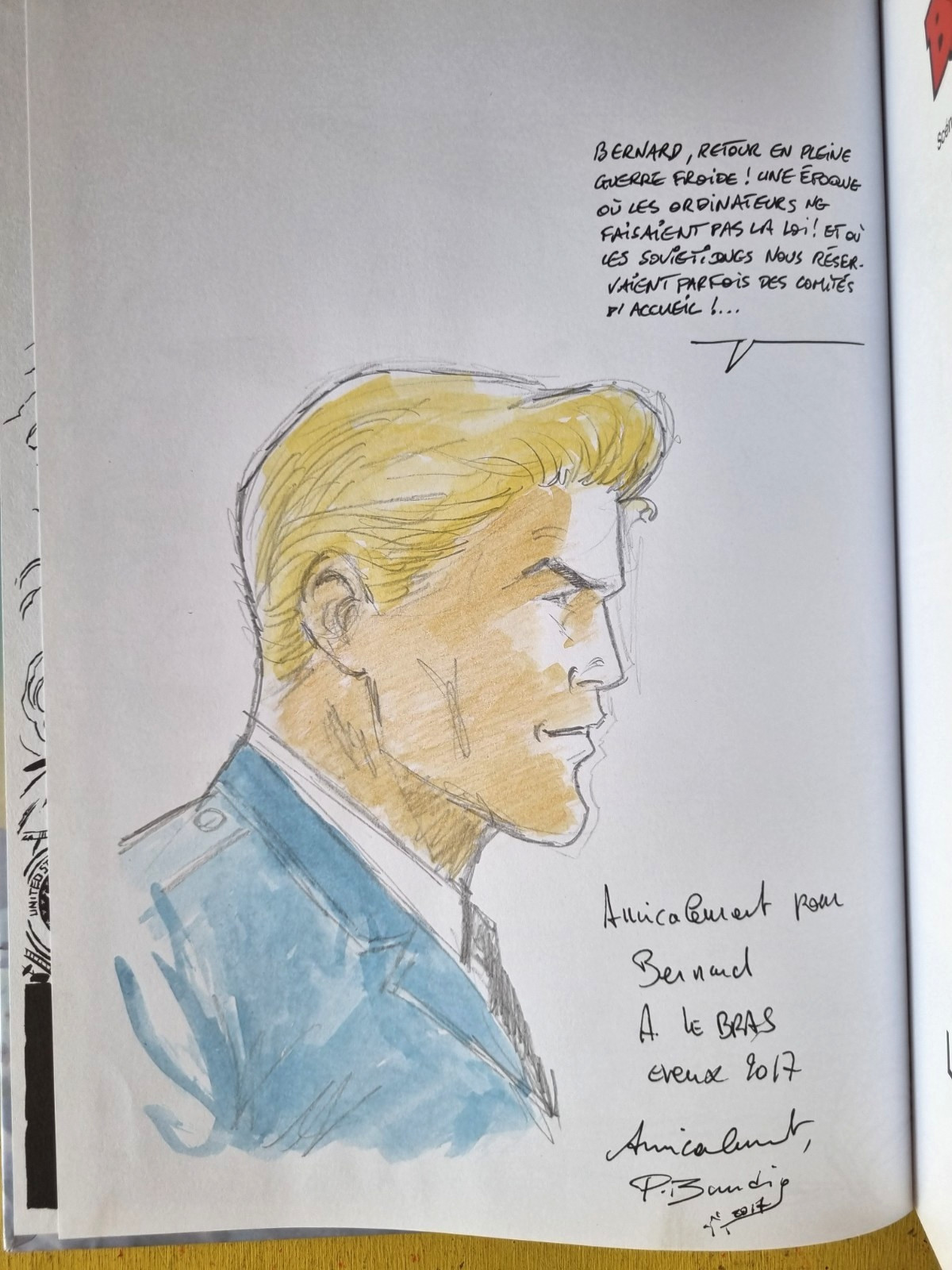 BD BUCK DANNY HS les oiseaux noirs N° 2 + DEDICACE LE BRAS EO 2017 NEUF T2GH25