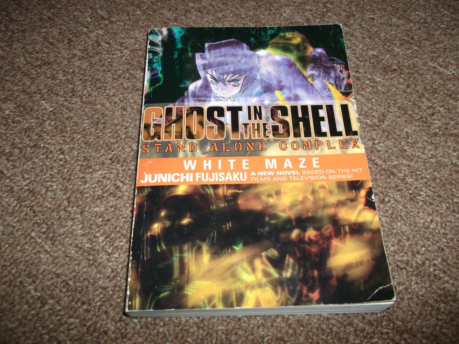 Ghost in the Shell Stand Alone Complex Volume 3 Bianco Labirinto Light Novel Inglese