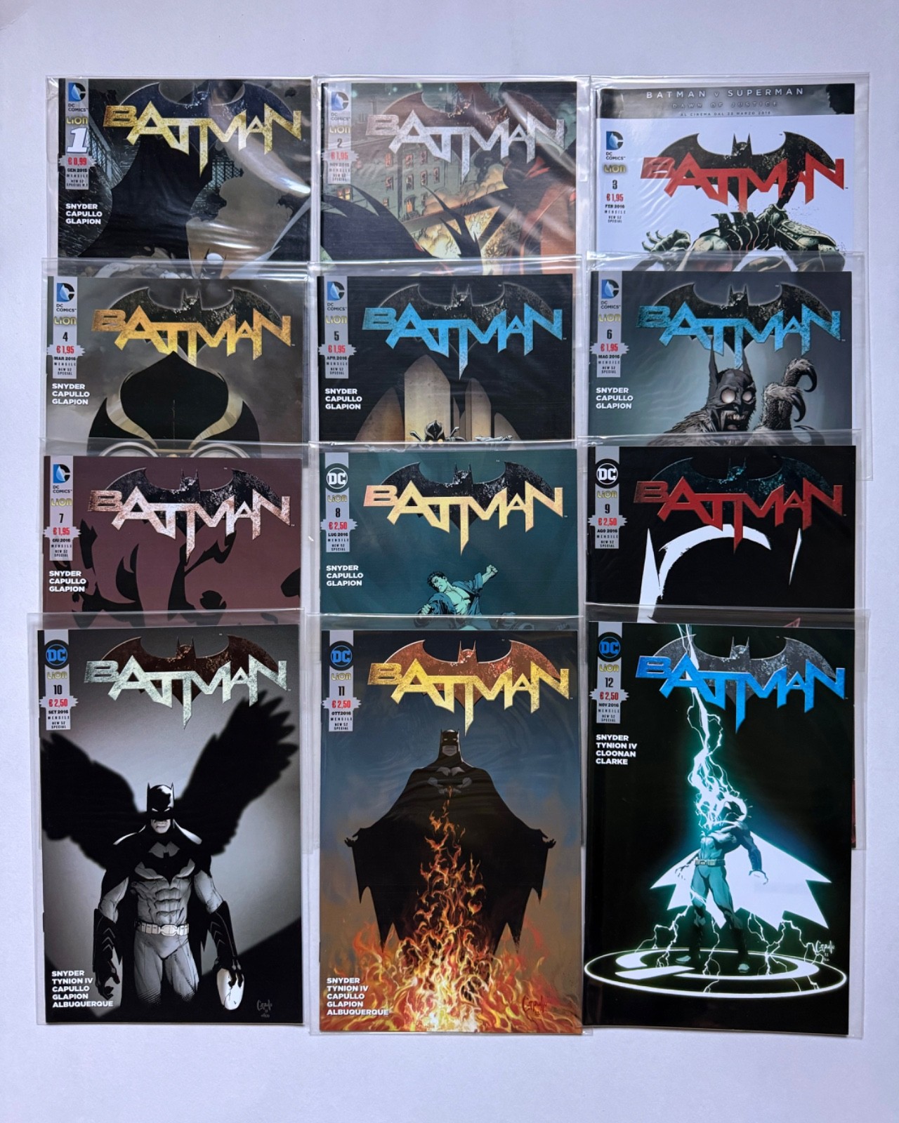 Batman New 52 Special 1 a 12 Completa - RW Lion (NUOVI)
