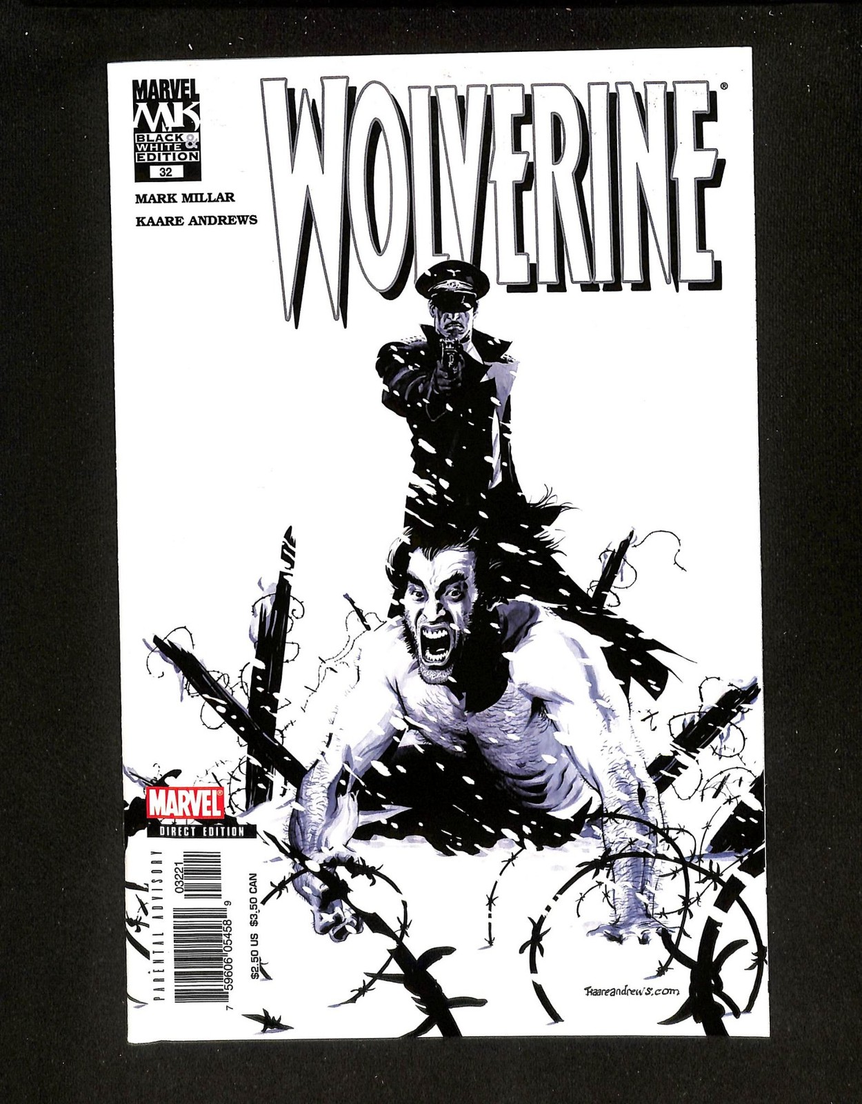 Wolverine #32 Copertina B Variante Marvel 2005