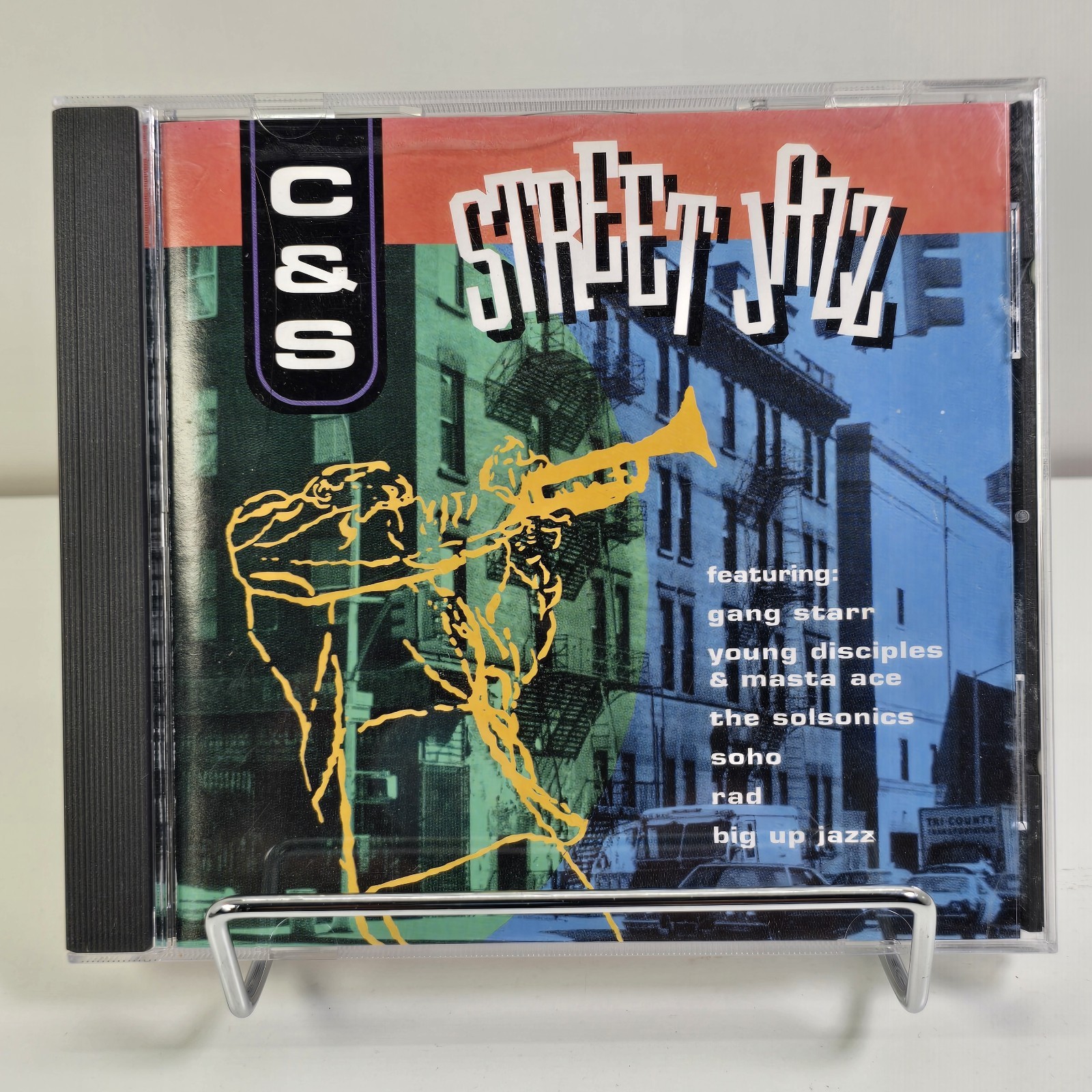 C&S Street Jazz CD Album Various Artists Gang Starr Masta Ace Acid Jazz Hip Hop