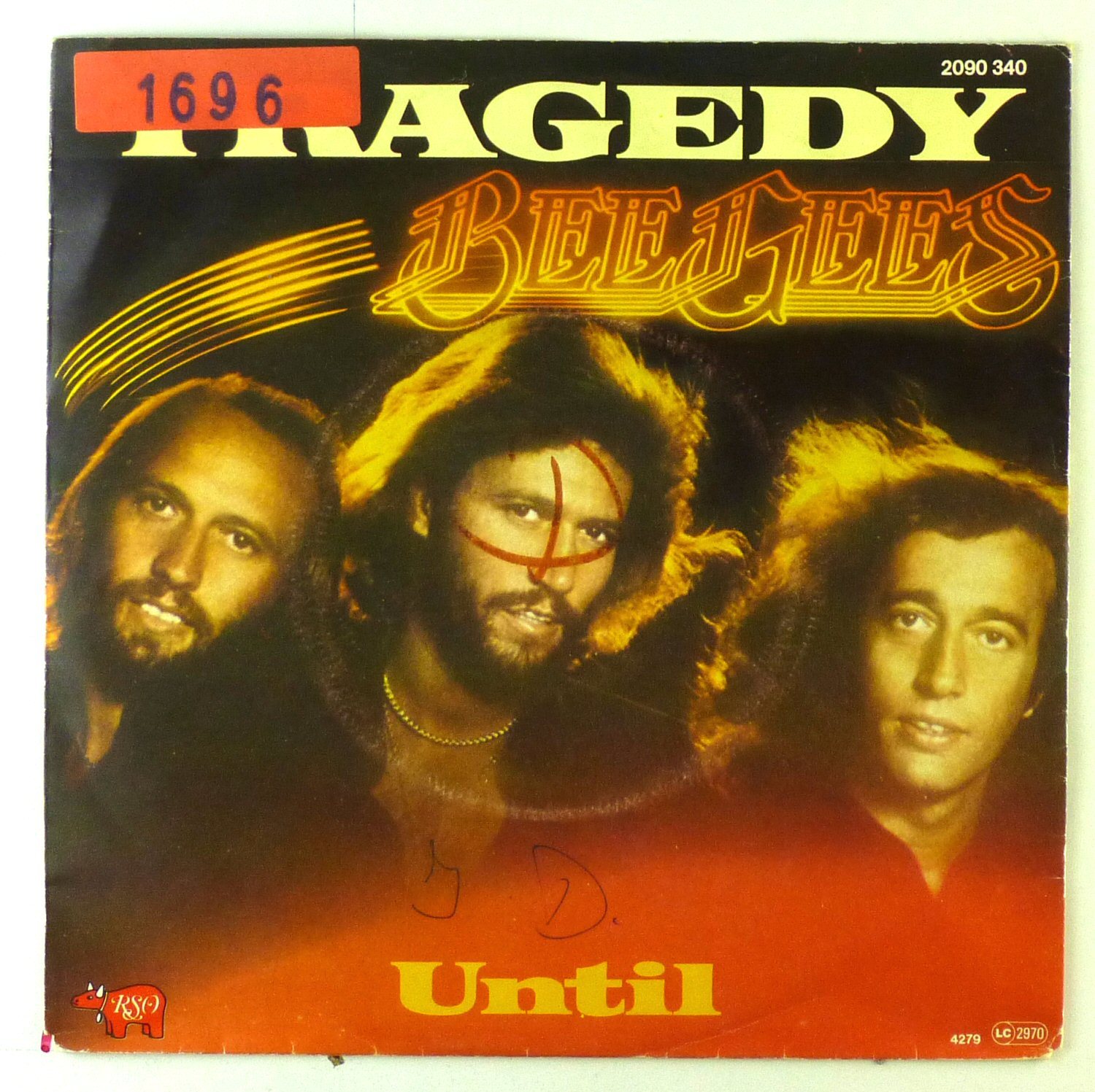 7" Singolo - Bee Gees - Tragedy - S2073 - Lavato E Pulito