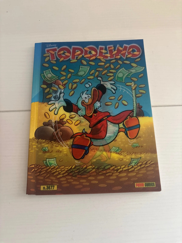Fumetto- topolino 3677 variant salone del libro 2026 - panini