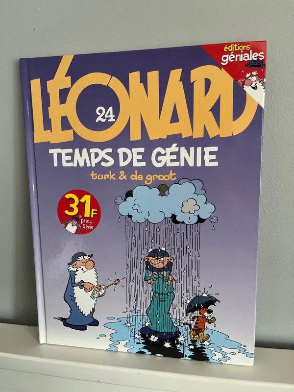 BD Léonard n°24 : temps de génie