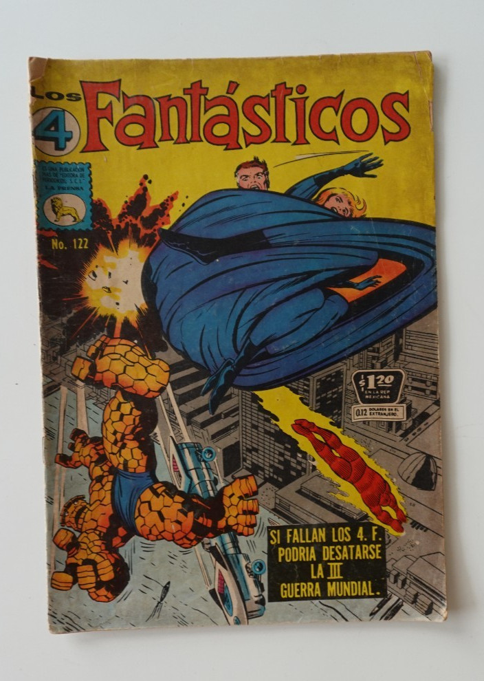 Cómic E. LA PRENSA/MESSICO 4 FANTASTICI " 1970 #122
